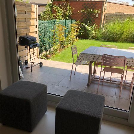Vakantie Appartement Allure, Met Zuidgericht Tuintje Oostende Bagian luar foto